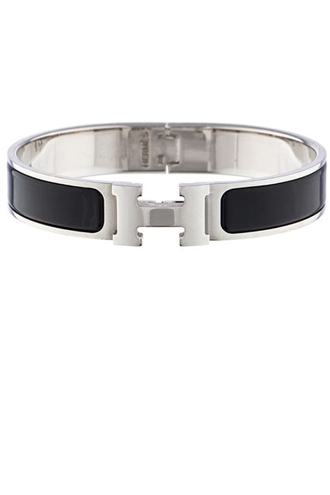 hermes click h noir no longer available|Hermes bracelets for sale.